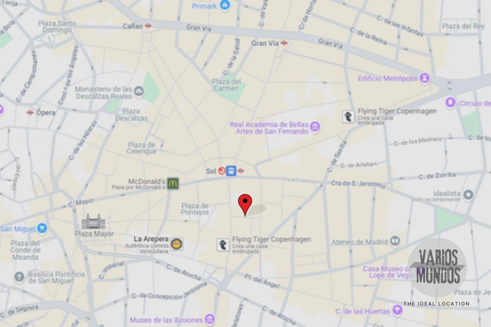 Appartement De Lujo 8 Pax A 1 Minuto De Plaza De Sol
